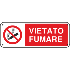 cartello vietato fumare